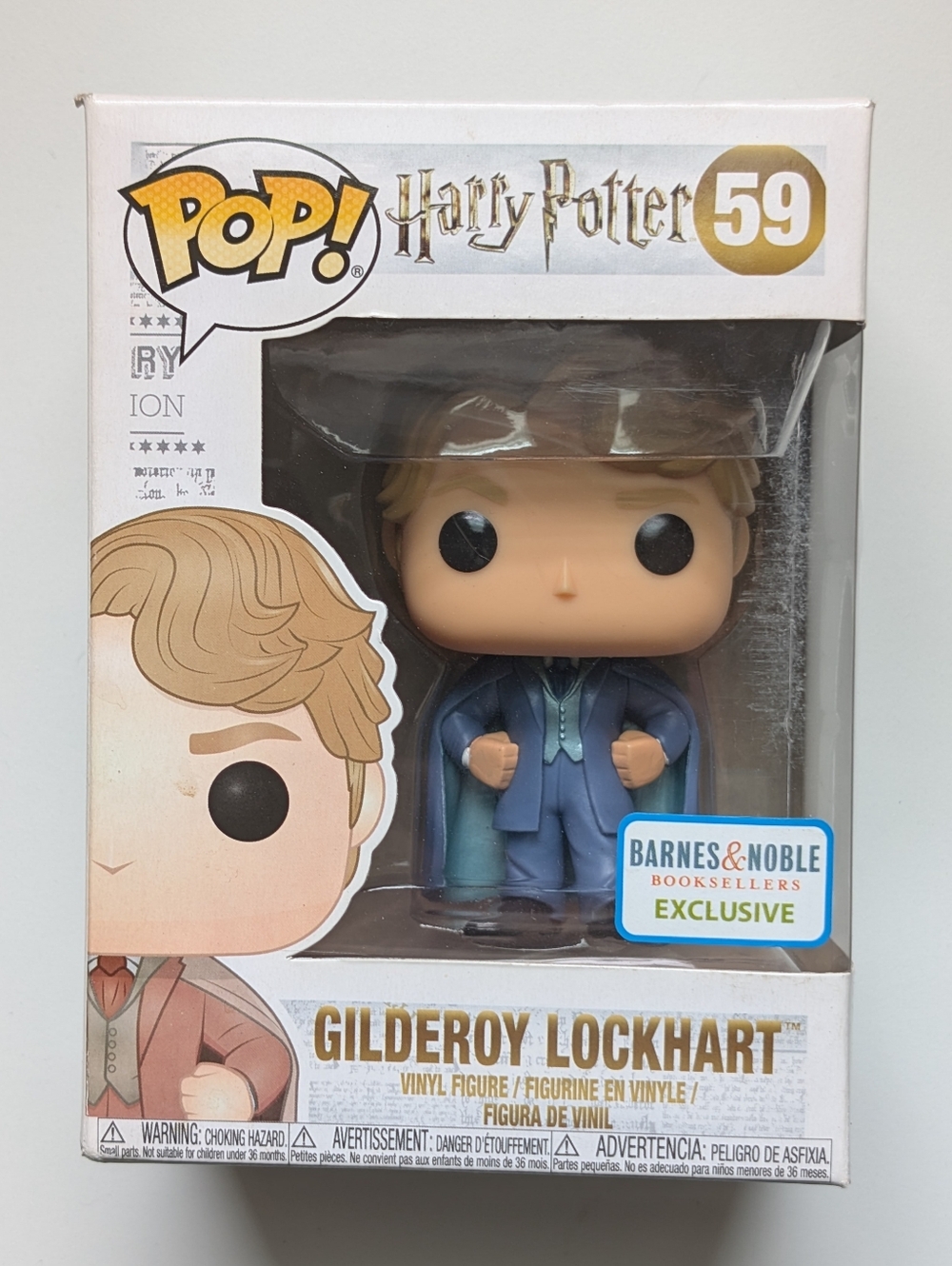 Funko Pop! Harry Potter #59 Gilderoy Lockhart - B&N Exclusive
